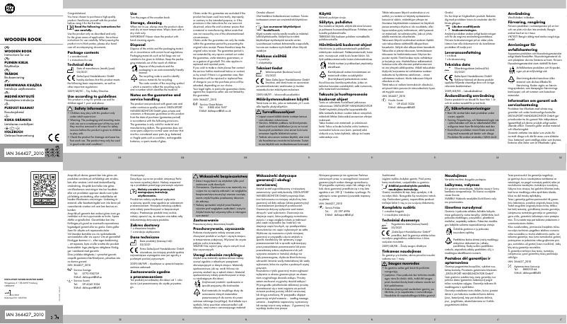 Imagen de la primera página del manual del dispositivo IAN 364427