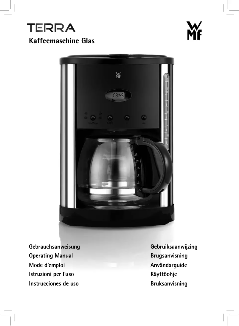 Imagen de la primera página del manual del dispositivo Terra