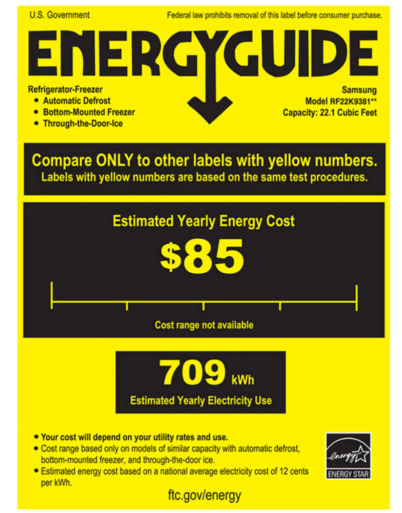 Imagen de la primera página del manual del dispositivo RF22K9381SR