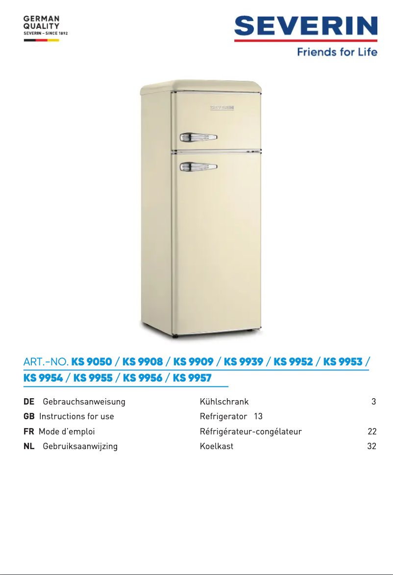 Imagen de la primera página del manual del dispositivo KS 9908