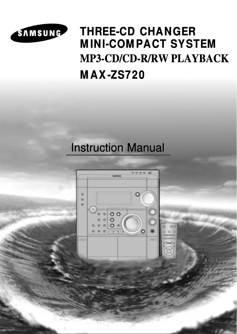Imagen de la primera página del manual del dispositivo MAX-ZS720
