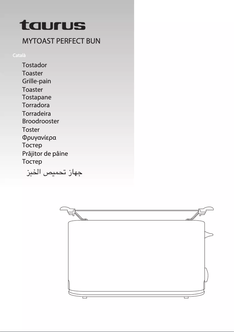 Página nº 1 - Manual de usuario Taurus MyToast Perfect Bun