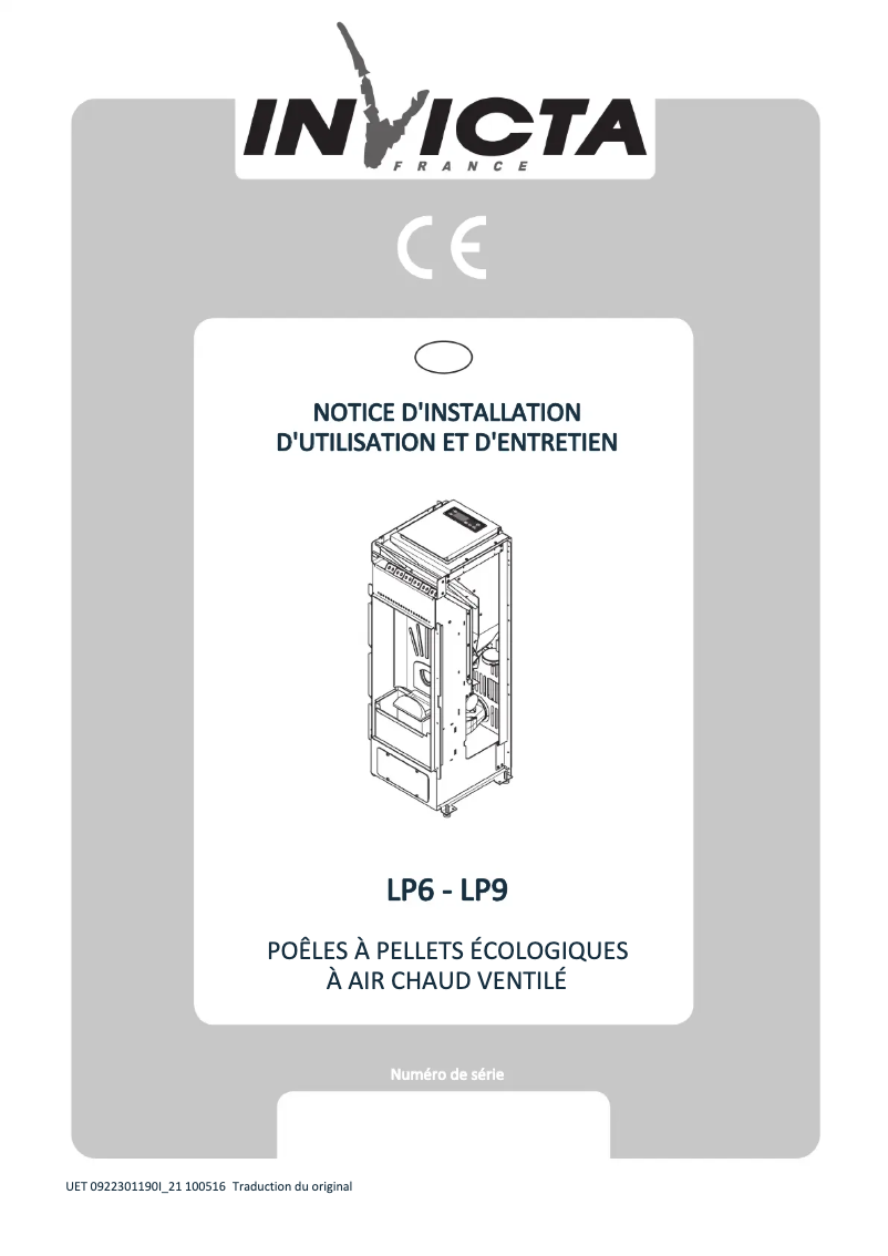 Imagen de la primera página del manual del dispositivo LP9