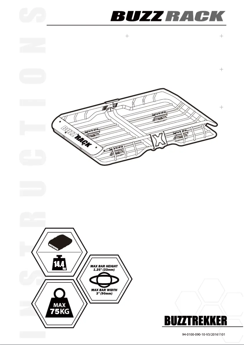 Imagen de la primera página del manual del dispositivo Buzztrekker