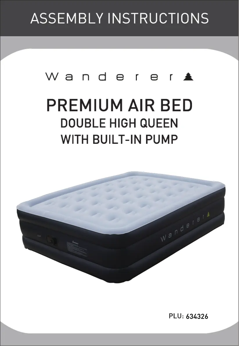 Página 1 del manual Manual de usuario Wanderer Premium Air Bed 634326