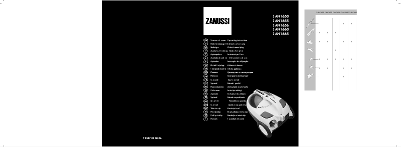 Página 1 del manual Manual de usuario Zanussi ZAN 1665