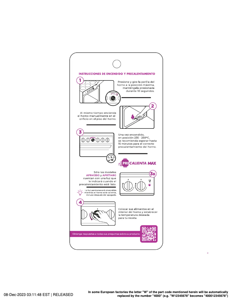 Página 1 del manual Manual de usuario Acros AFR2110B