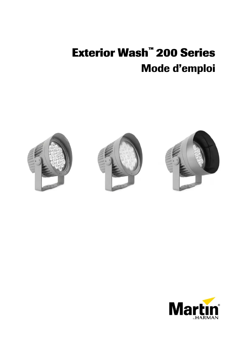 Página nº 1 - Manual de usuario Martin Exterior Wash 200
