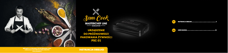 Imagen de la primera página del manual del dispositivo PSC-31