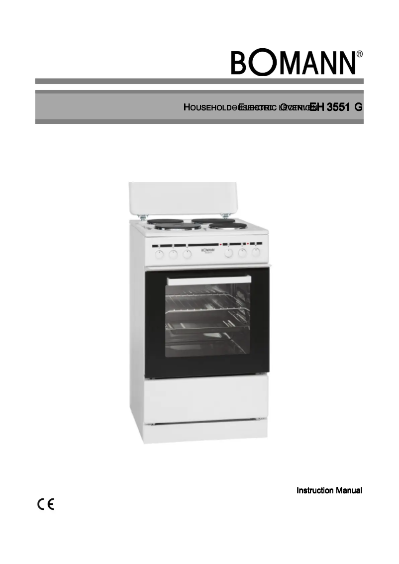 Imagen de la primera página del manual del dispositivo EH 3551 G