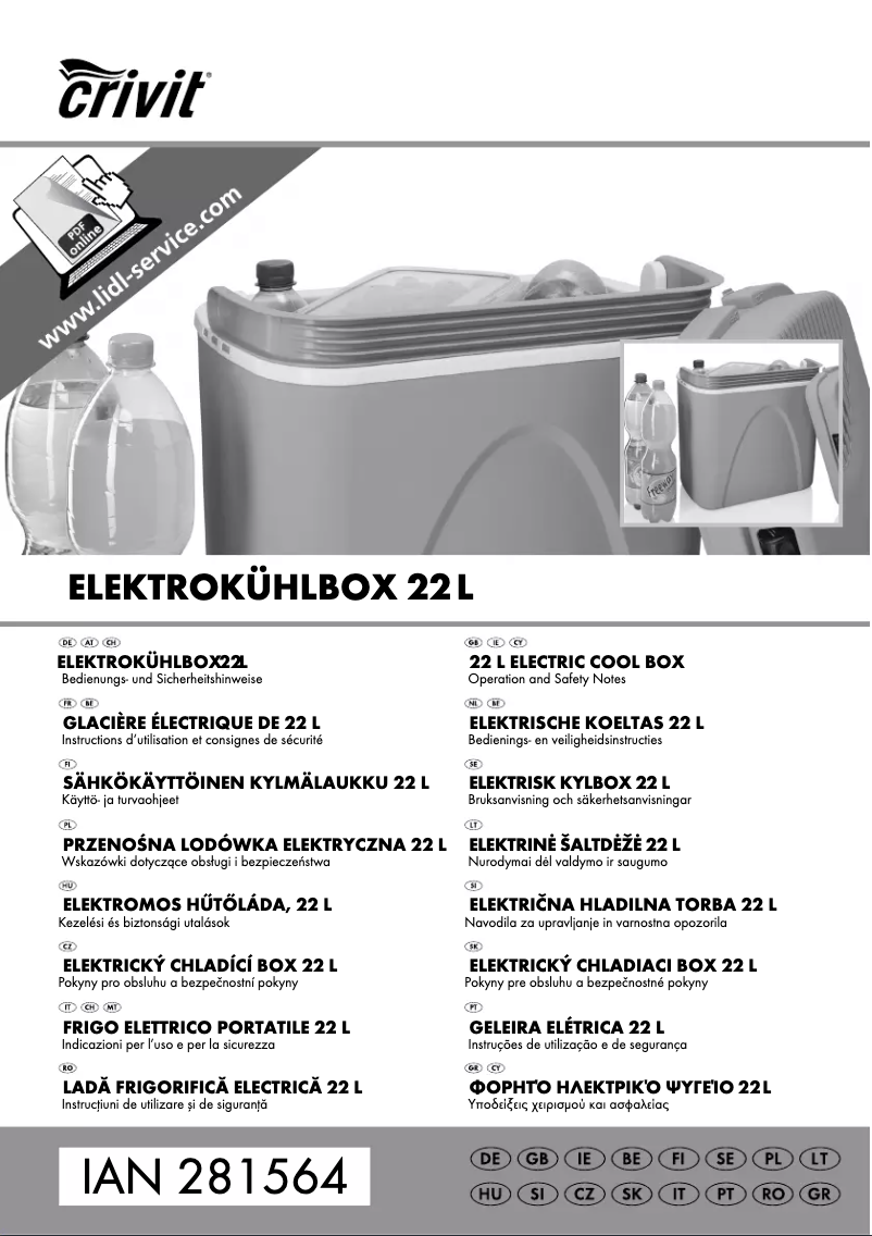 Imagen de la primera página del manual del dispositivo B-450