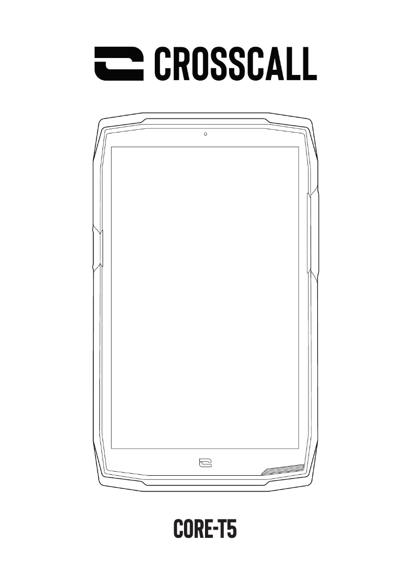 Página 1 del manual Manual de usuario Crosscall CORE-T5