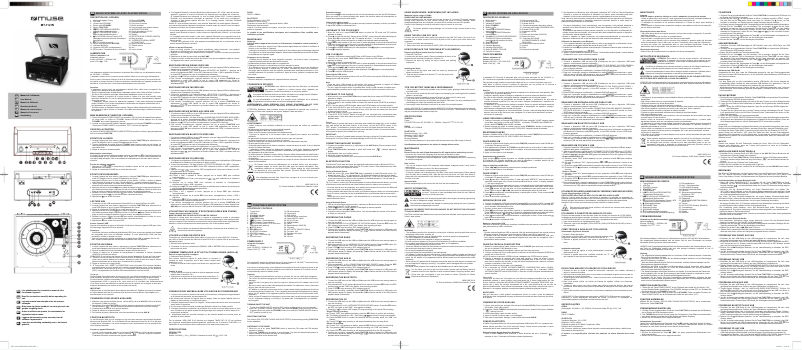 Imagen de la primera página del manual del dispositivo MT-112 W
