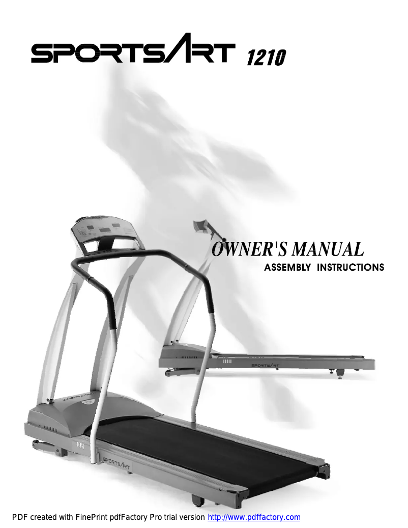 Imagen de la primera página del manual del dispositivo 1210