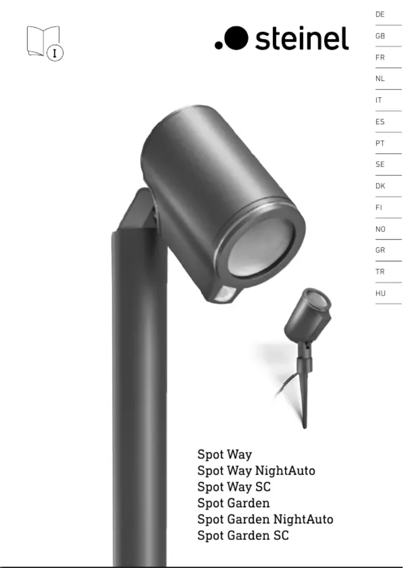 Imagen de la primera página del manual del dispositivo Spot Way