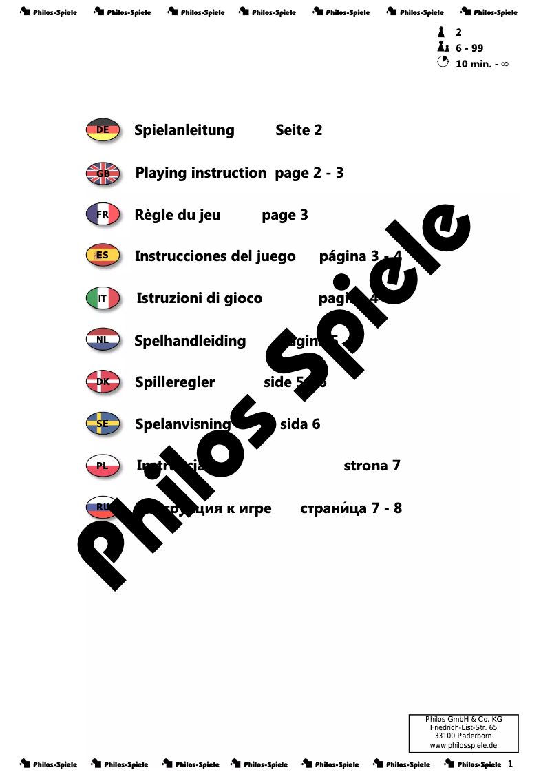 Imagen de la primera página del manual del dispositivo 2605