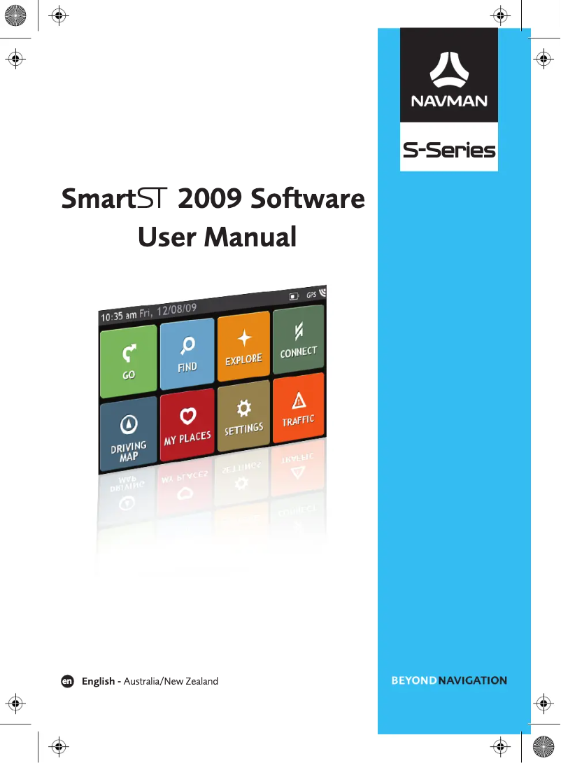Imagen de la primera página del manual del dispositivo S-Series Platinum S100