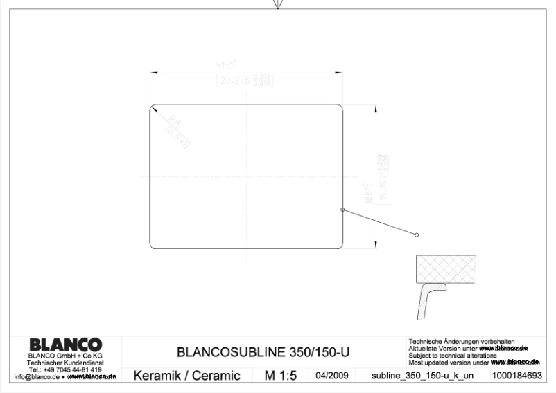 Imagen de la primera página del manual del dispositivo SUBLINE 350/150-U