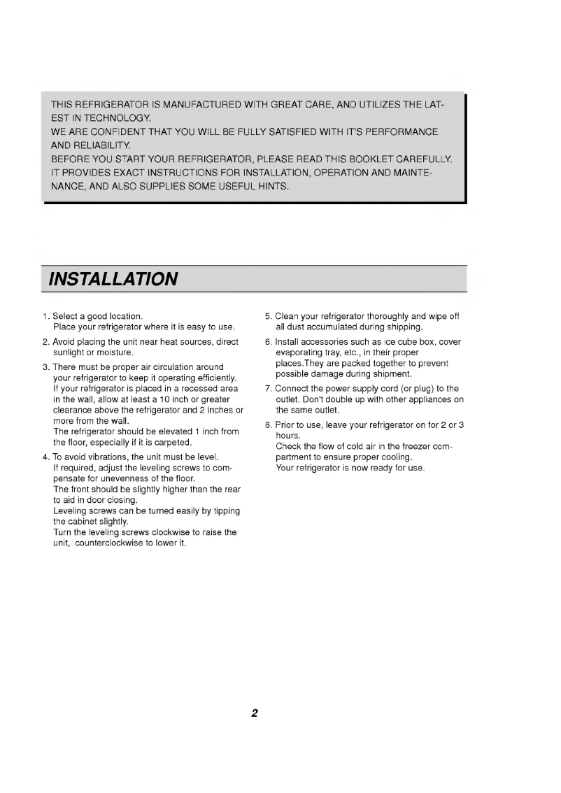 Imagen de la primera página del manual del dispositivo GR-403S