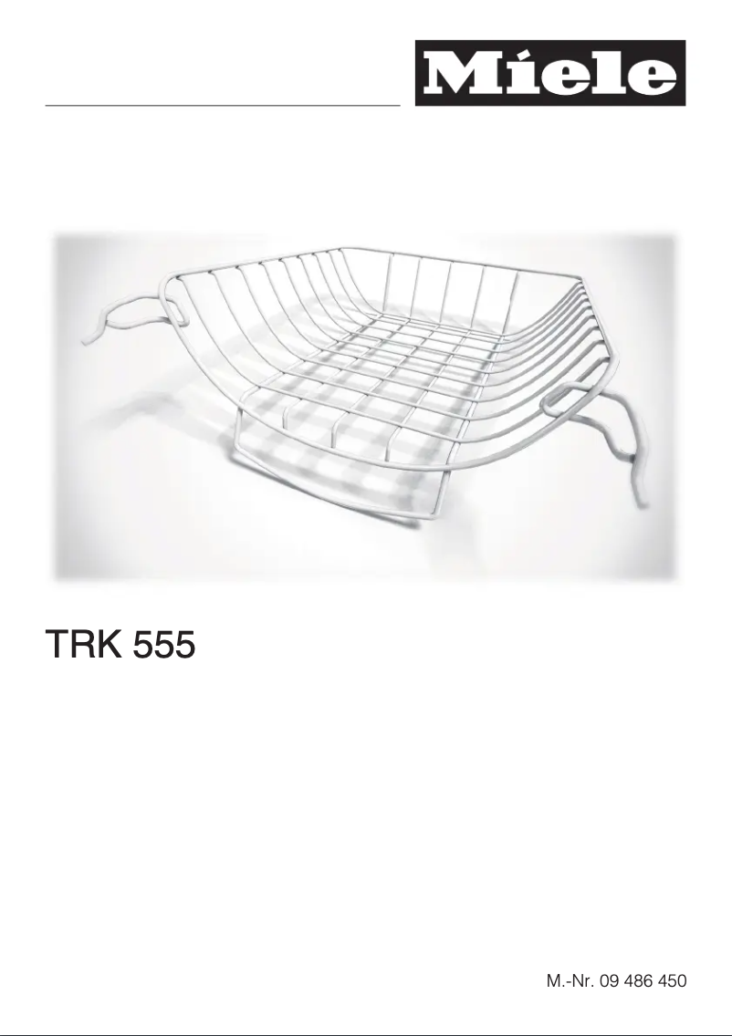 Imagen de la primera página del manual del dispositivo TRK555