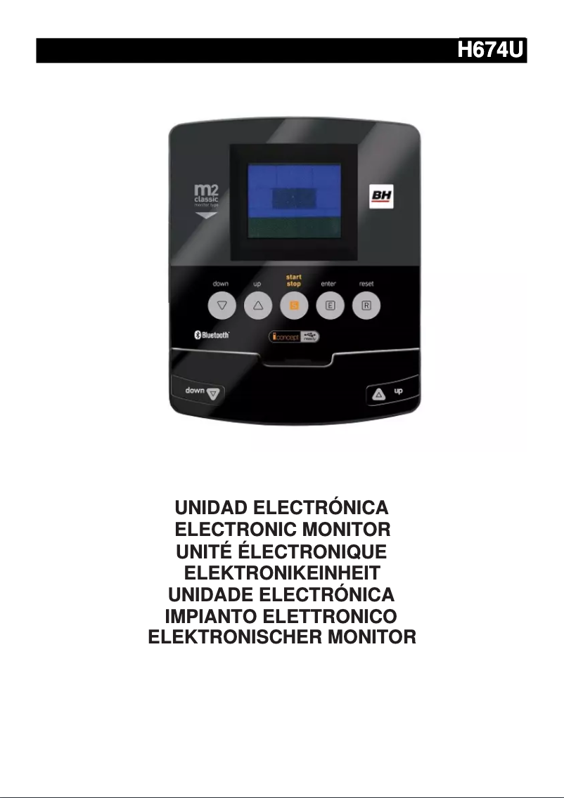 Página 1 del manual Manual de usuario BH Fitness H674U