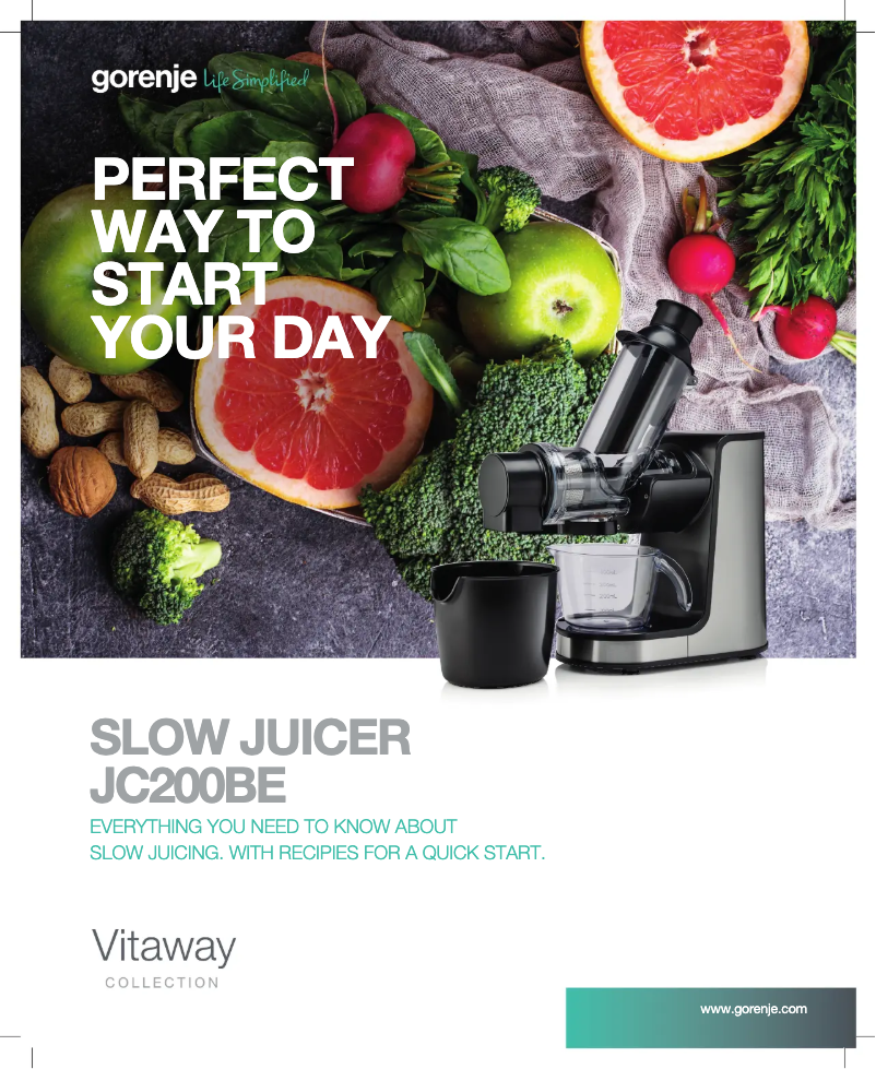 Imagen de la primera página del manual del dispositivo JC200BE