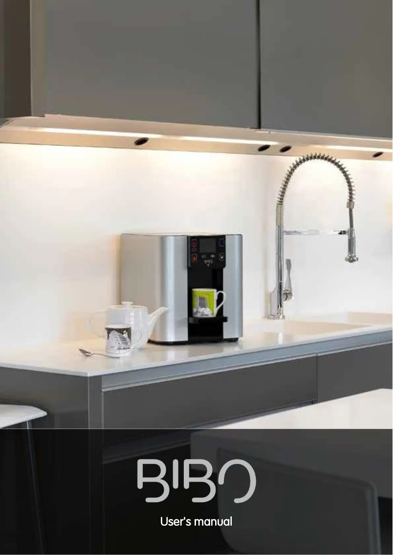 Imagen de la primera página del manual del dispositivo BIBO10101