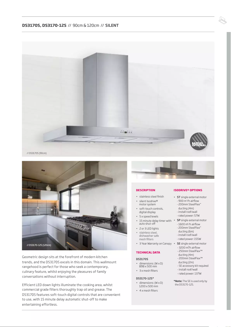 Imagen de la primera página del manual del dispositivo DS3170S