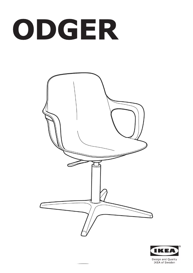 Imagen de la primera página del manual del dispositivo ODGER