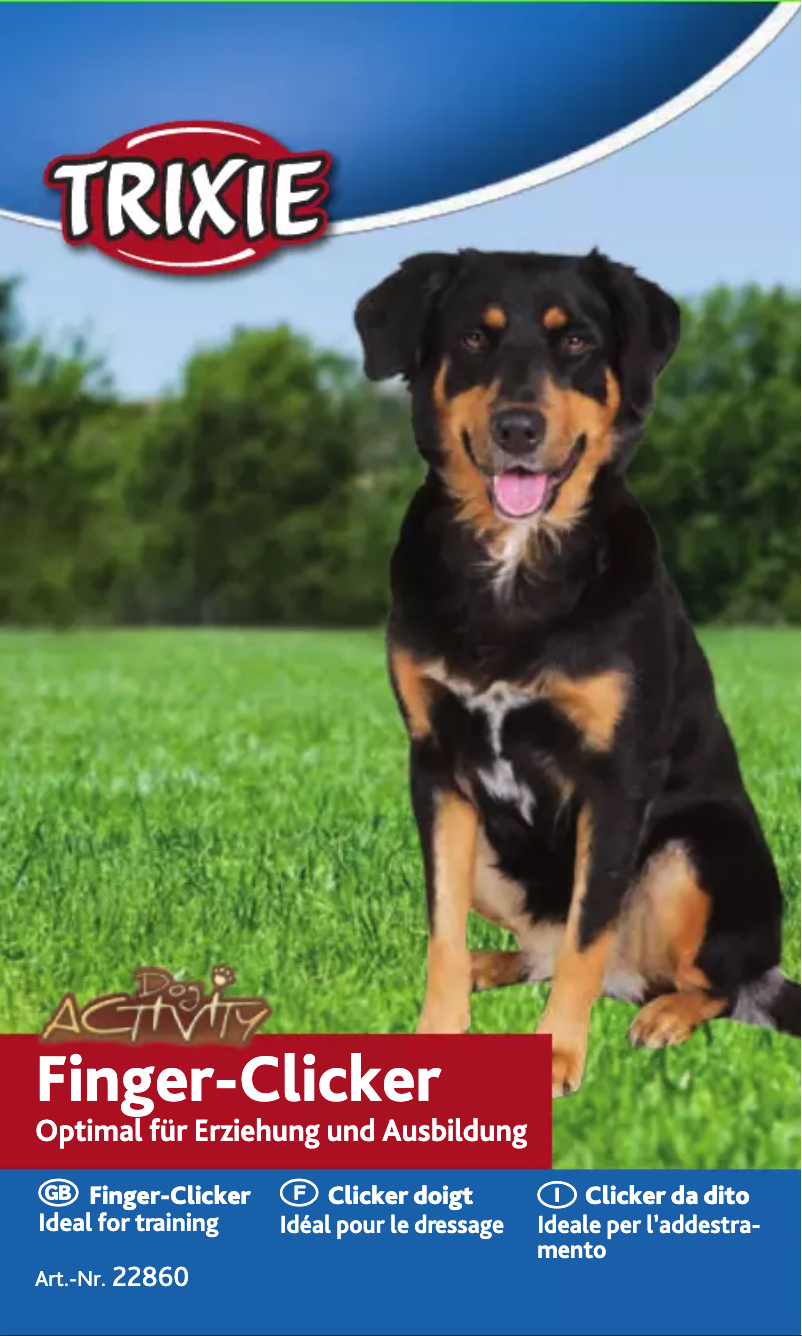 Imagen de la primera página del manual del dispositivo Dog Activity