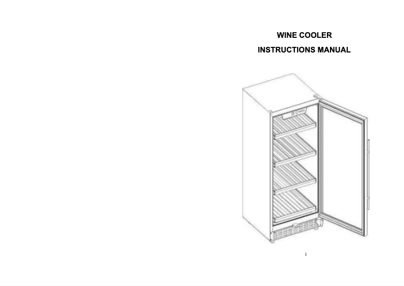 Imagen de la primera página del manual del dispositivo USF168S