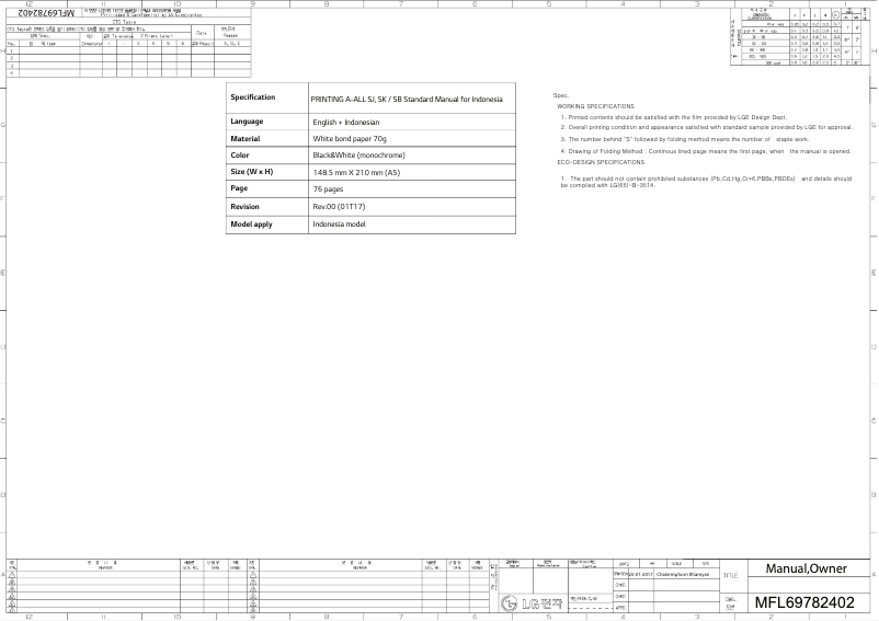 Imagen de la primera página del manual del dispositivo D19RIV3