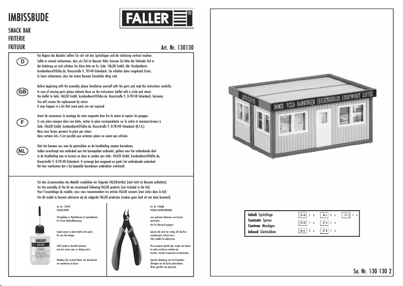 Imagen de la primera página del manual del dispositivo 130130
