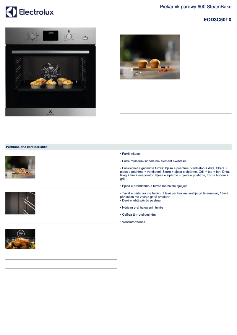 Imagen de la primera página del manual del dispositivo EOD3C50TX