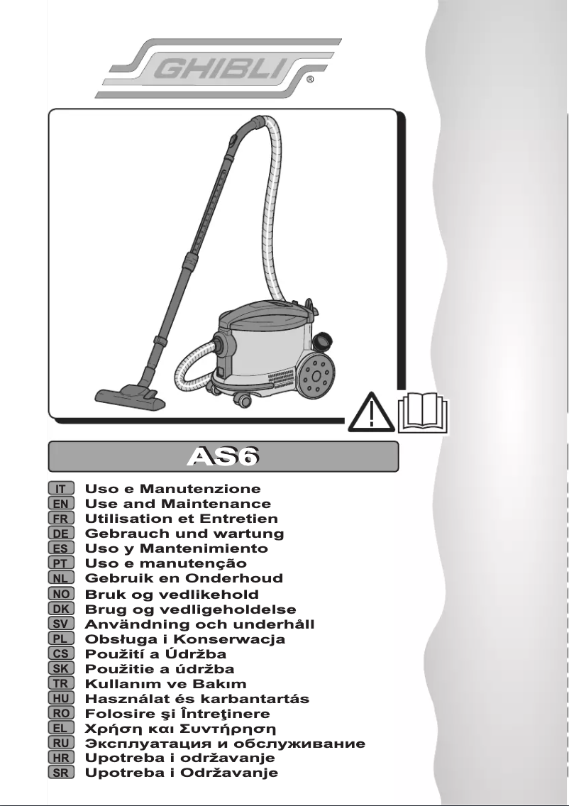Imagen de la primera página del manual del dispositivo AS6