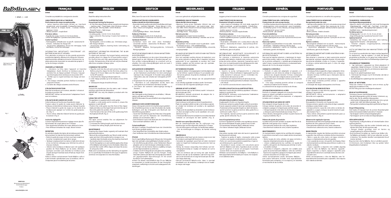 Imagen de la primera página del manual del dispositivo E965IE
