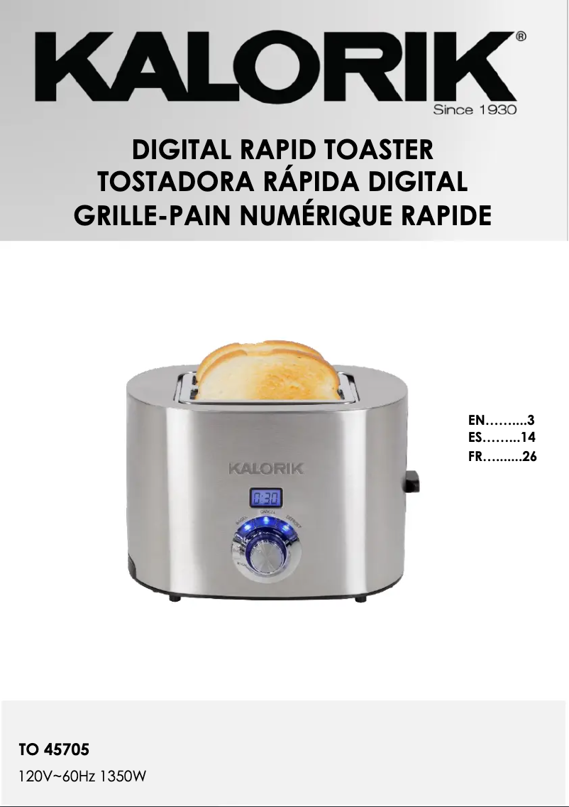 Imagen de la primera página del manual del dispositivo TO 45705