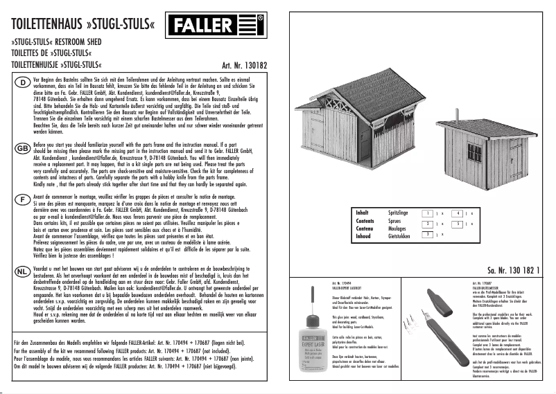 Página 1 del manual Manual de usuario Piko 130182