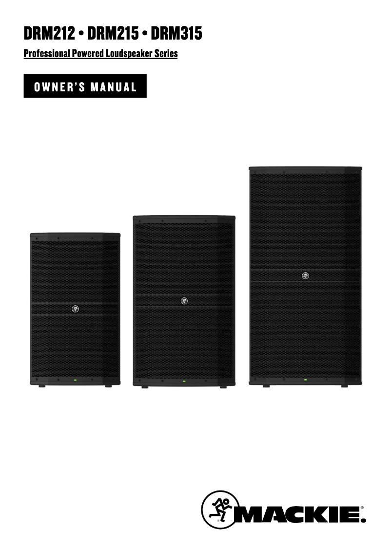 Imagen de la primera página del manual del dispositivo DRM212