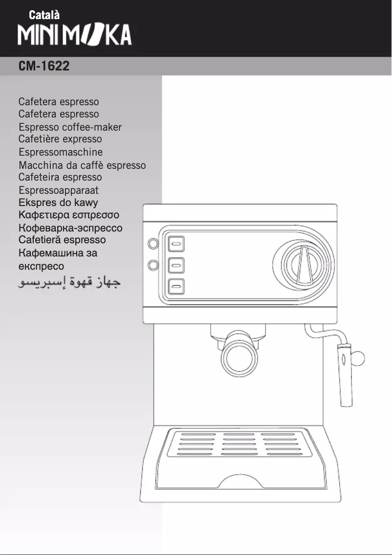 Página 1 del manual Manual de usuario Minimoka CM-1622