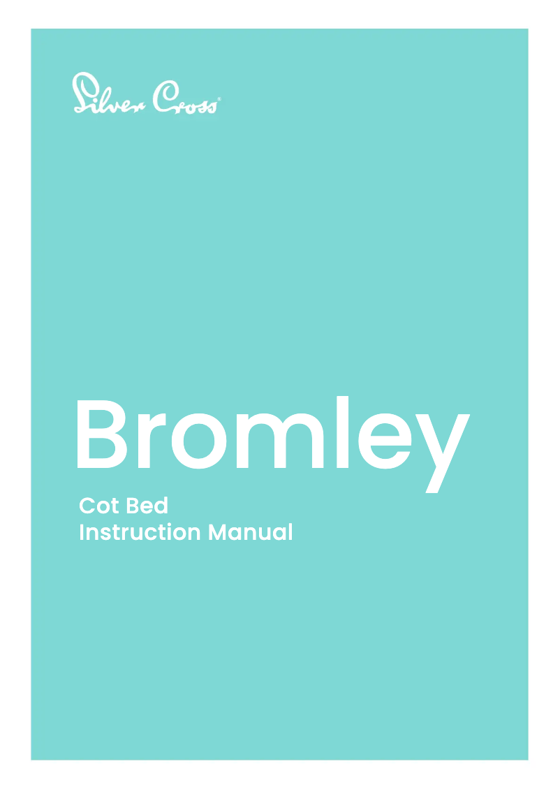 Página 1 del manual Manual de usuario Silver Cross Bromley Cot Bed