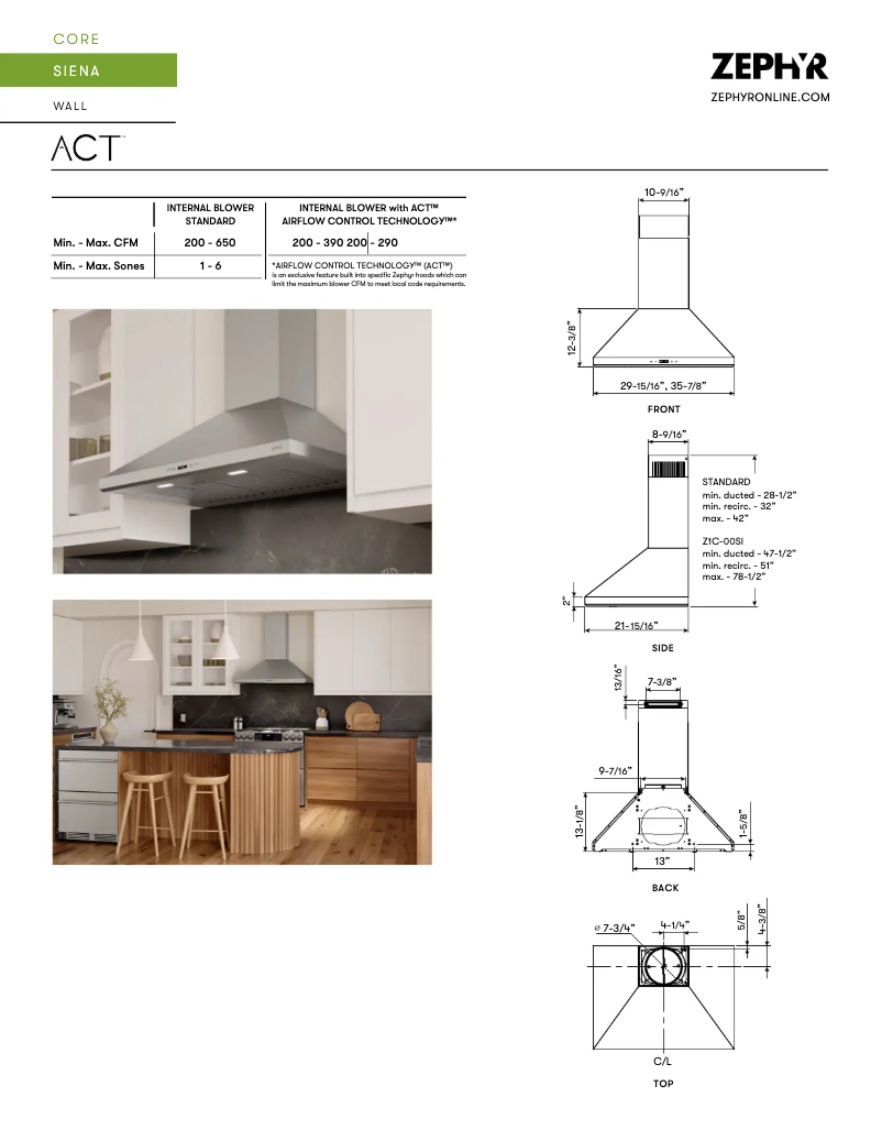 Imagen de la primera página del manual del dispositivo ZSI-E36DS
