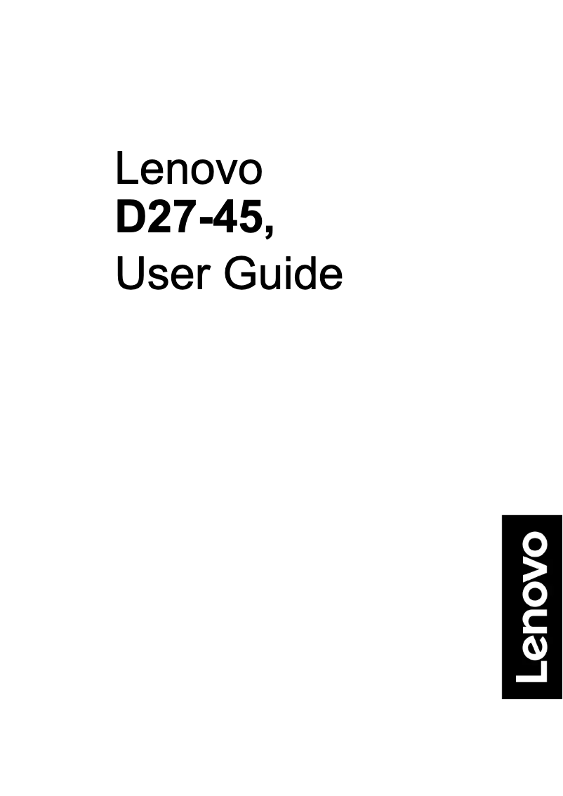 Imagen de la primera página del manual del dispositivo D27-45