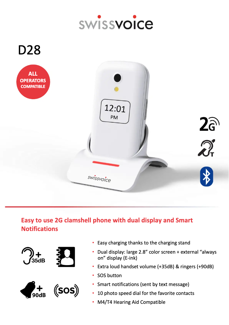 Imagen de la primera página del manual del dispositivo D28