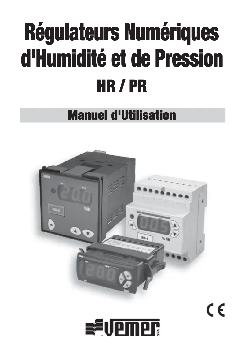Imagen de la primera página del manual del dispositivo HR-2DA