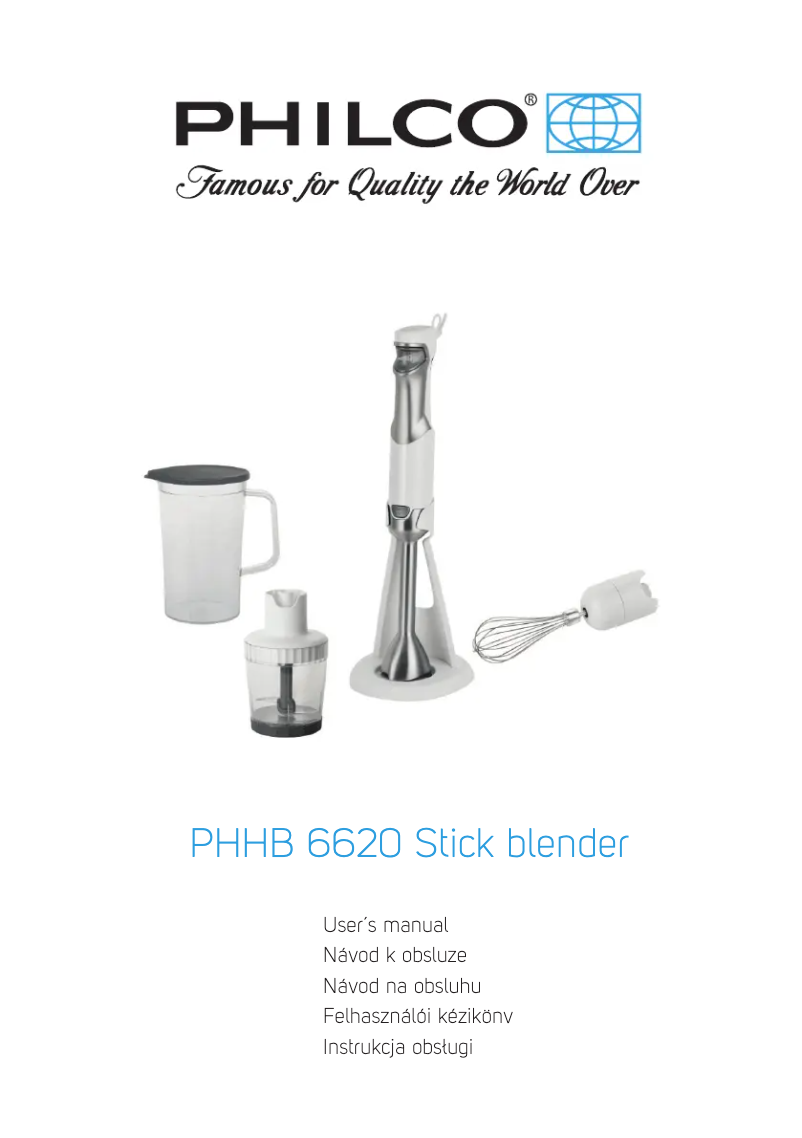 Página 1 del manual Manual de usuario Philco PHHB 6620
