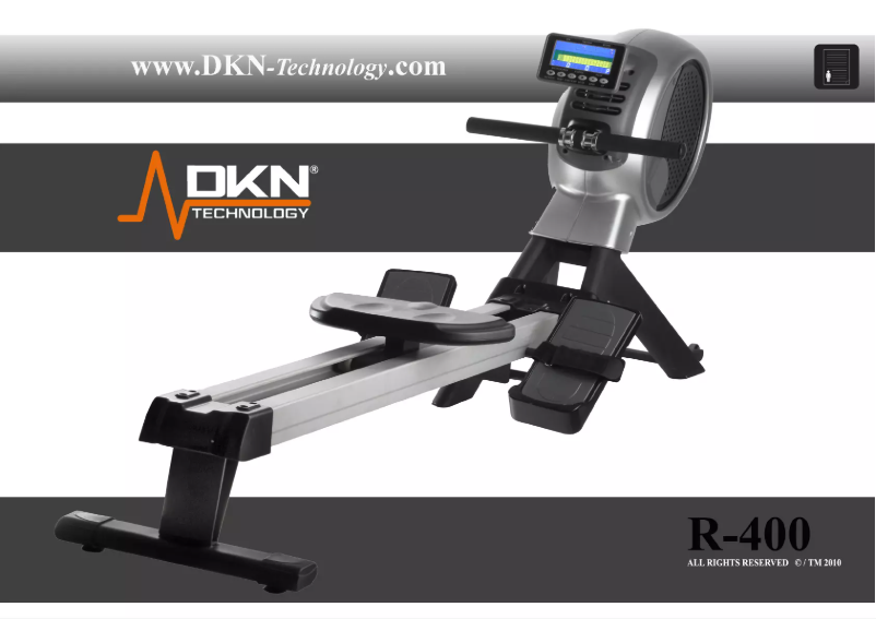 Imagen de la primera página del manual del dispositivo R-400