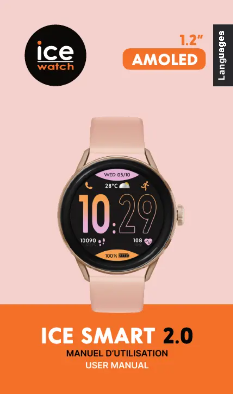 Página 1 del manual Manual de usuario ICE Watch Smart Two 1.20