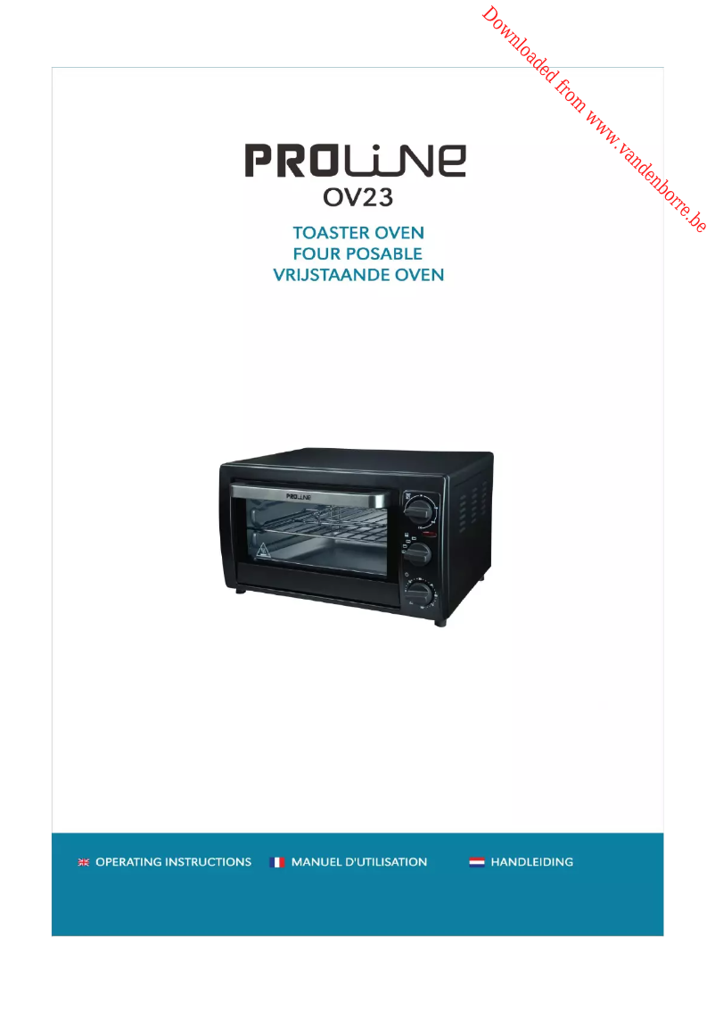 Página 1 del manual Manual de usuario Proline OV23