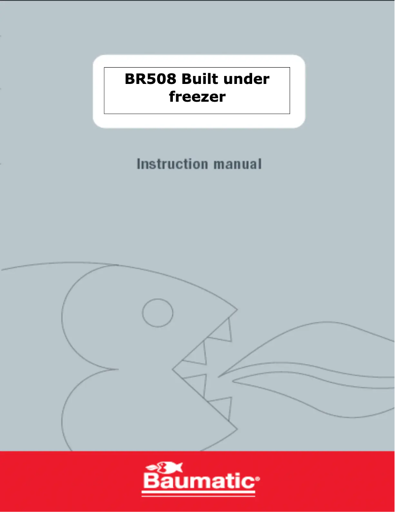 Página nº 1 - Manual de usuario Baumatic BR508